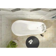 Foshan Bolande White Color Acrylic Free Standing Tub Bathtub